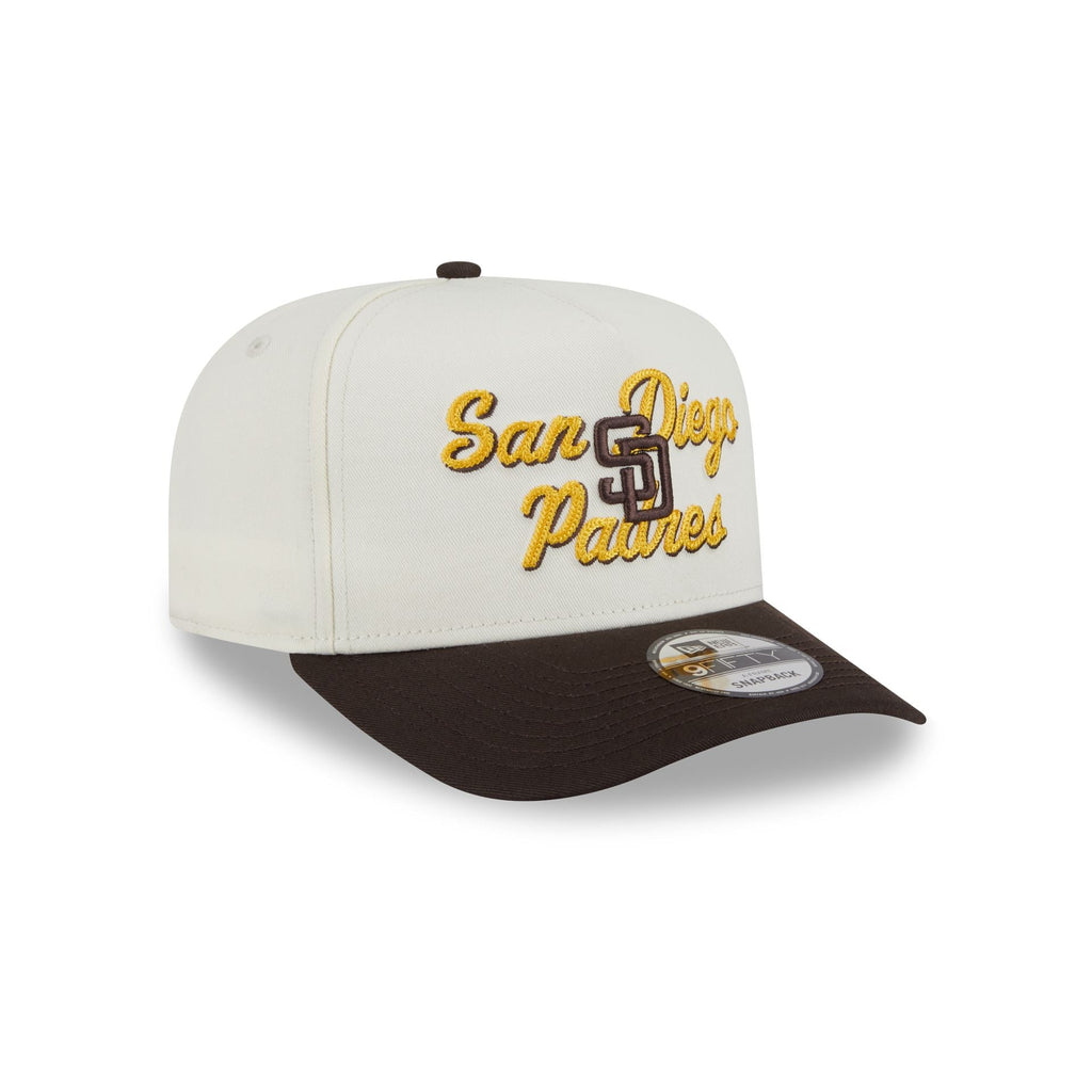 San Diego Padres Chainstitch 9FIFTY A-Frame Snapback Hat