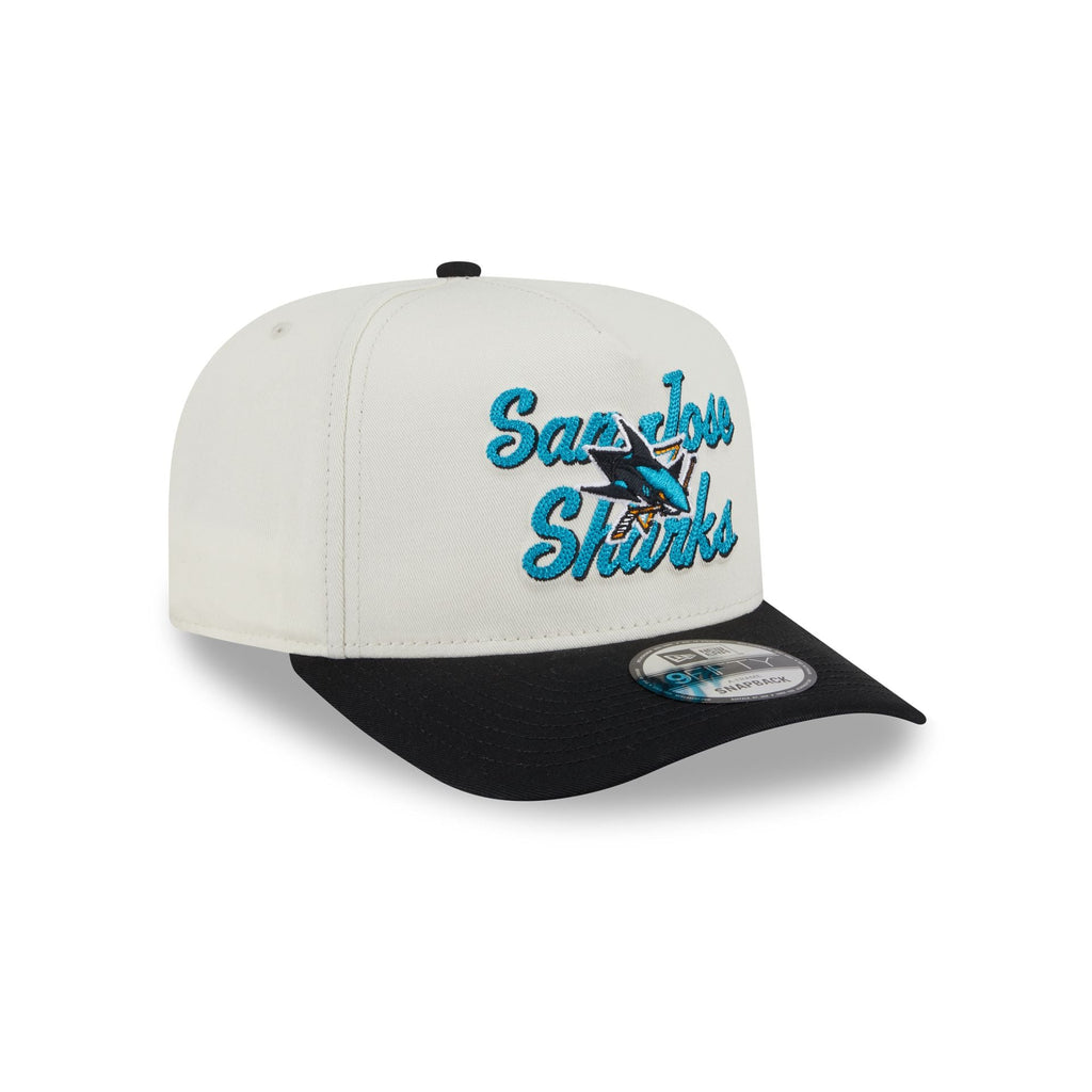 San Jose Sharks Chainstitch 9FIFTY A-Frame Snapback Hat
