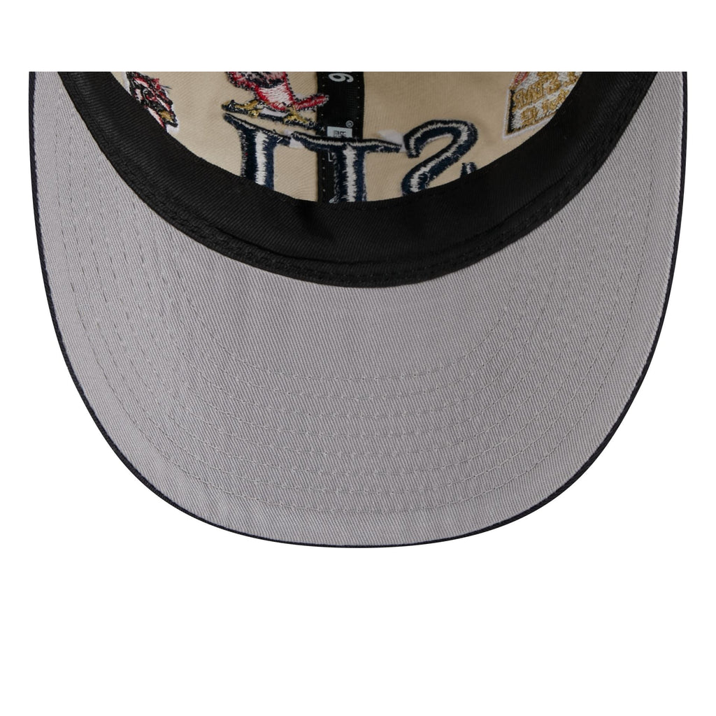St. Louis Cardinals Scattered Patches Retro Crown 9FIFTY Snapback Hat