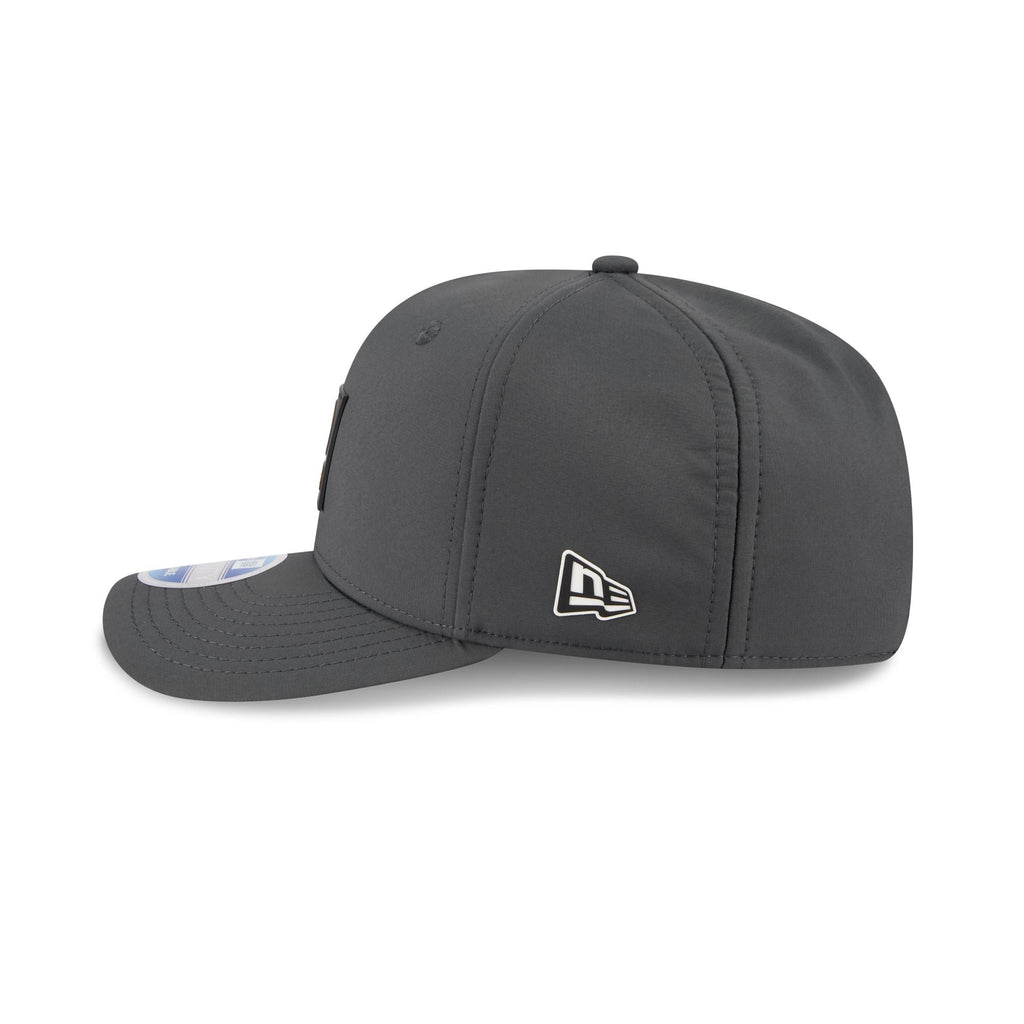 San Francisco 49ers 2025 Sideline Cold Weather Steel Clouds 9SEVENTY Stretch-Snap Hat