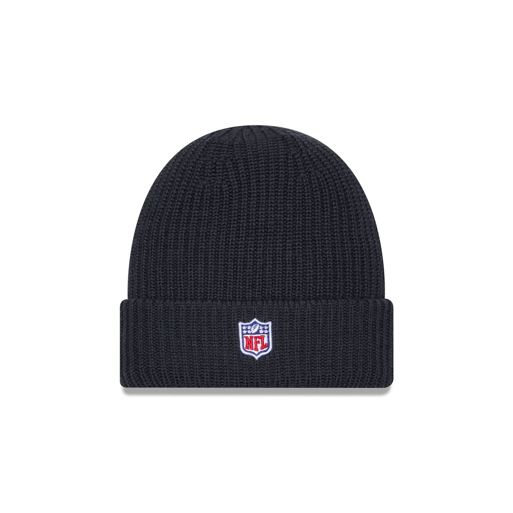 Seattle Seahawks 2025 Sideline Cold Weather Steel Clouds Cuff Knit Beanie