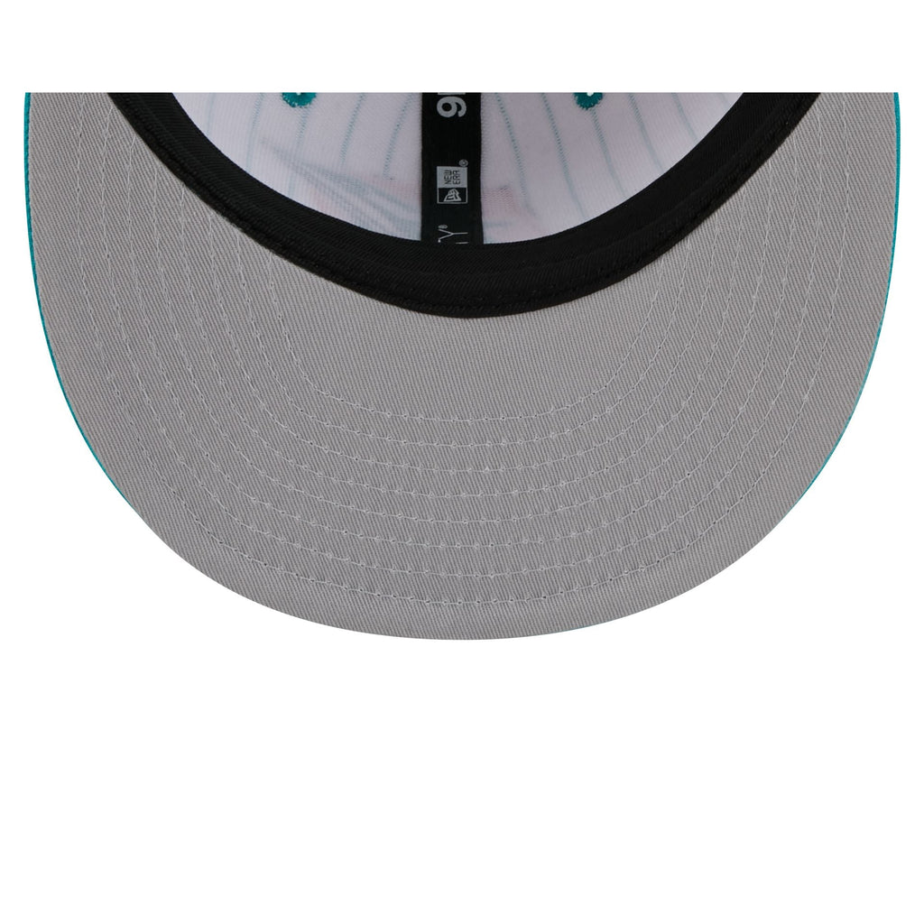 Miami Dolphins Deceptor Pinstripe 9FIFTY Snapback Hat