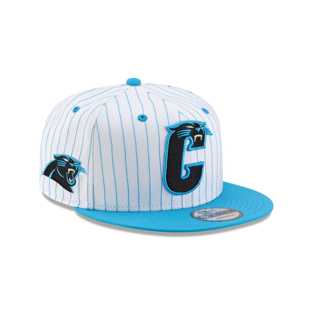 Carolina Panthers Deceptor Pinstripe 9FIFTY Snapback Hat