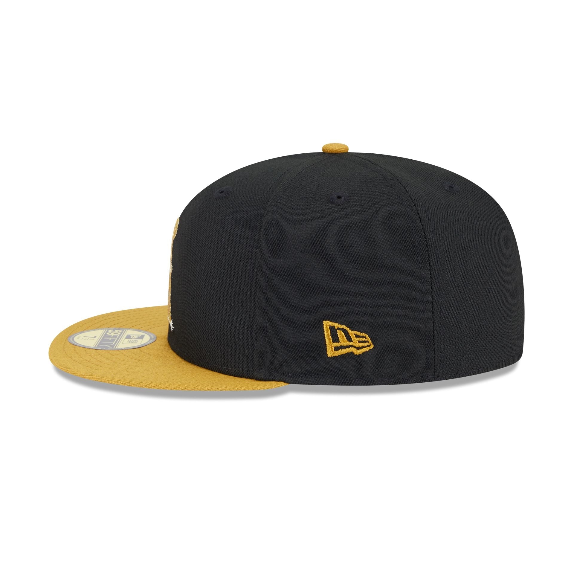 Los Angeles Angels Metallic Gold Logo 59FIFTY Fitted Hat