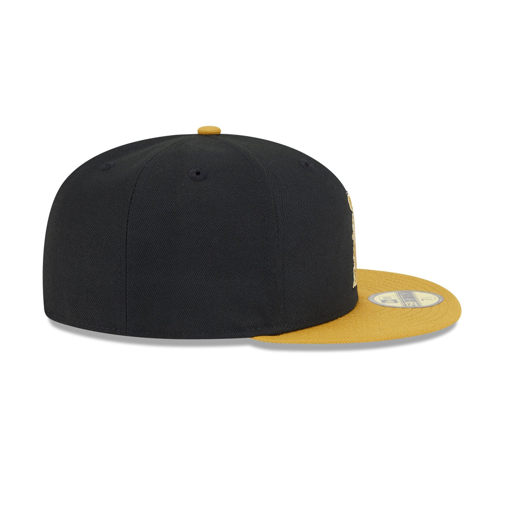 Los Angeles Angels Metallic Gold Logo 59FIFTY Fitted Hat