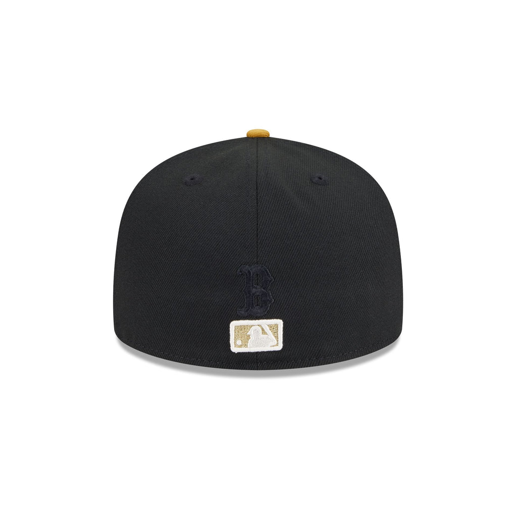 Boston Red Sox Metallic Gold Logo 59FIFTY Fitted Hat