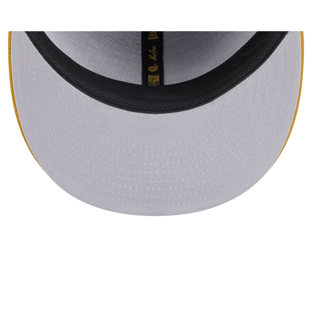 Philadelphia Eagles Metallic Gold Logo 59FIFTY Fitted Hat