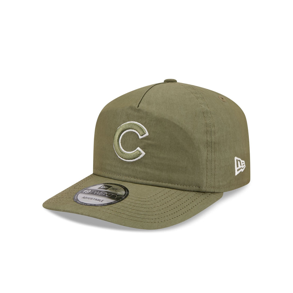 Chicago Cubs Olive Green Nylon 19TWENTY Adjustable Hat