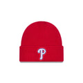 Philadelphia Phillies Short Skull Cuff Knit Beanie Hat