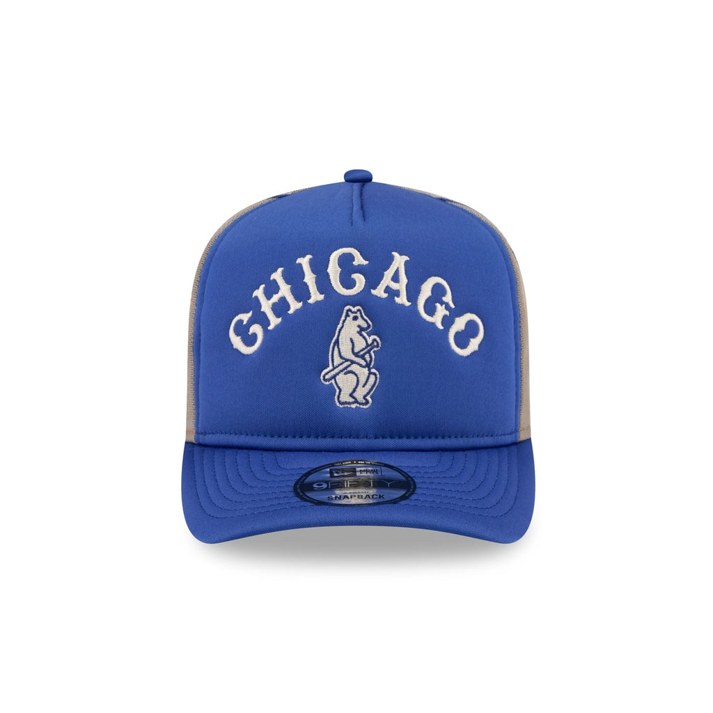Chicago Cubs Arched 9FIFTY A-Frame Trucker Hat