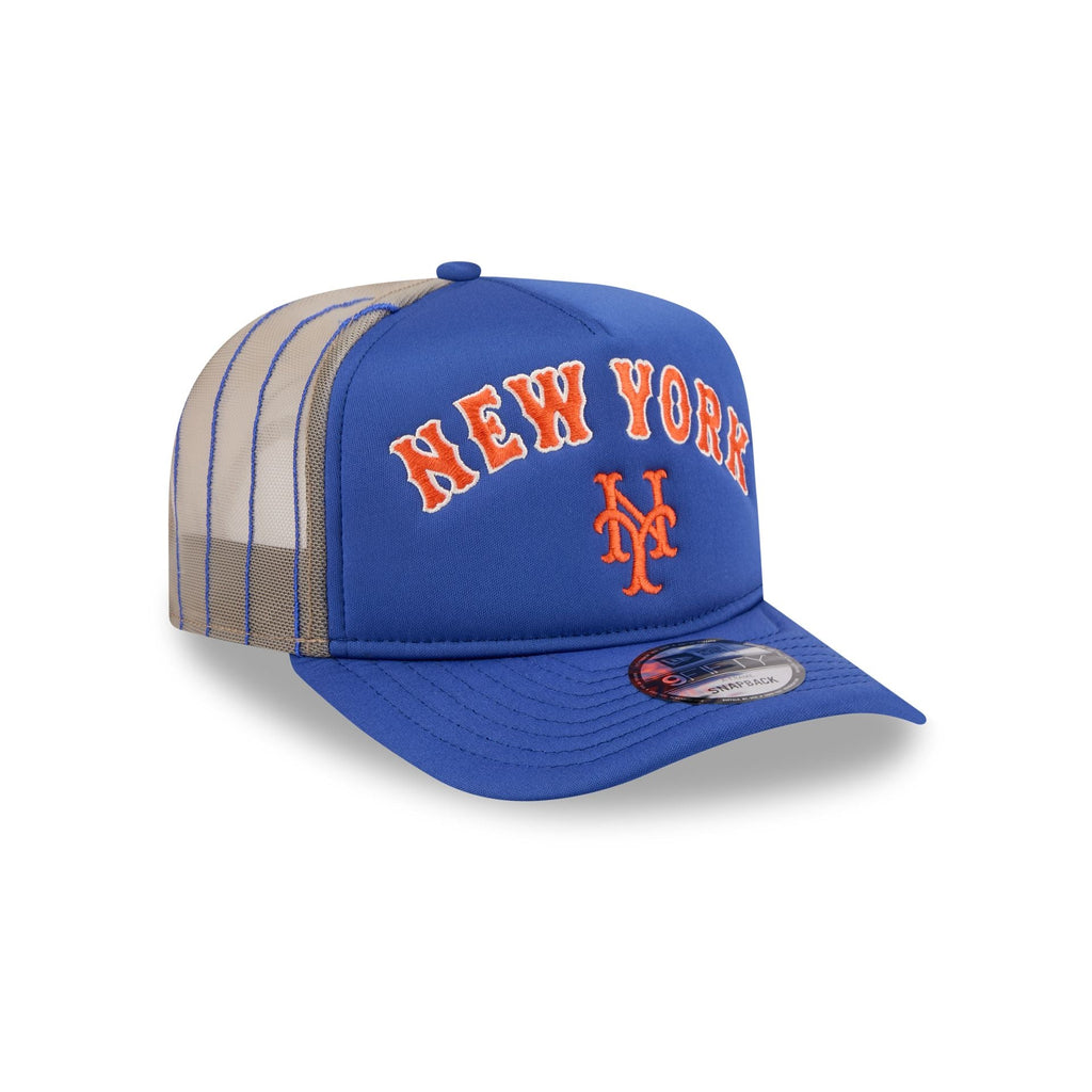 New York Mets Arched 9FIFTY A-Frame Trucker Hat