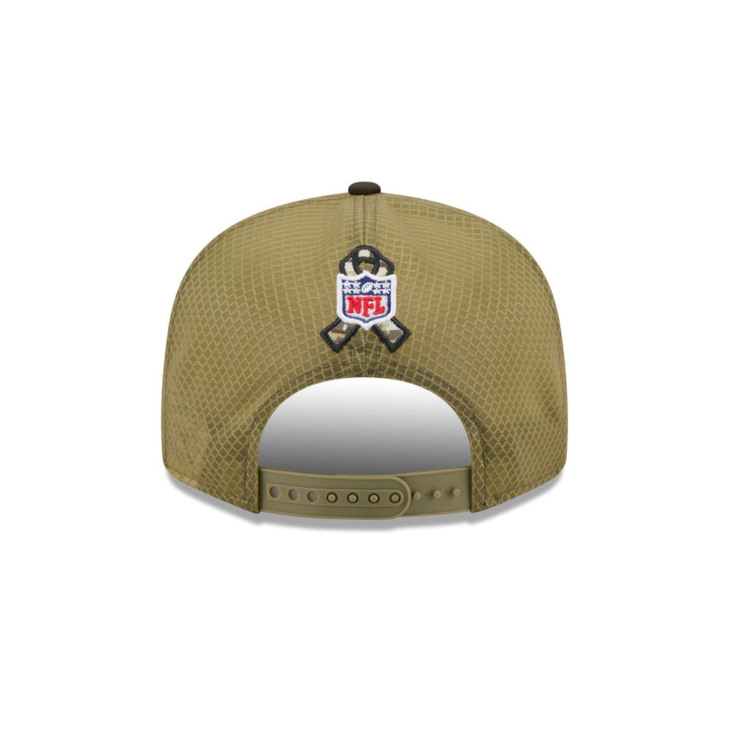 Carolina Panthers 2025 Salute to Service Split Panel 9FIFTY Trucker Hat