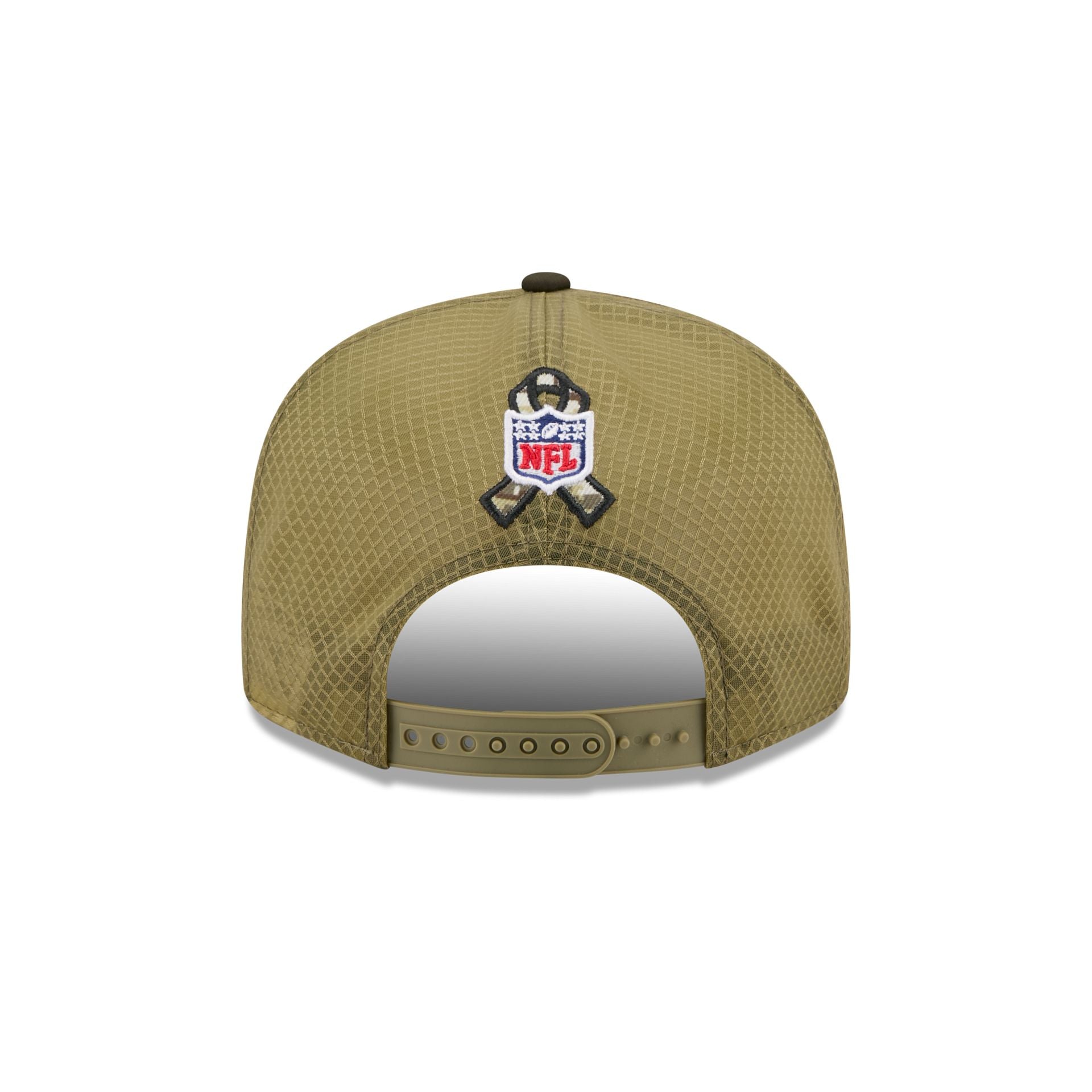 Carolina Panthers 2025 Salute to Service Split Panel 9FIFTY Trucker Hat