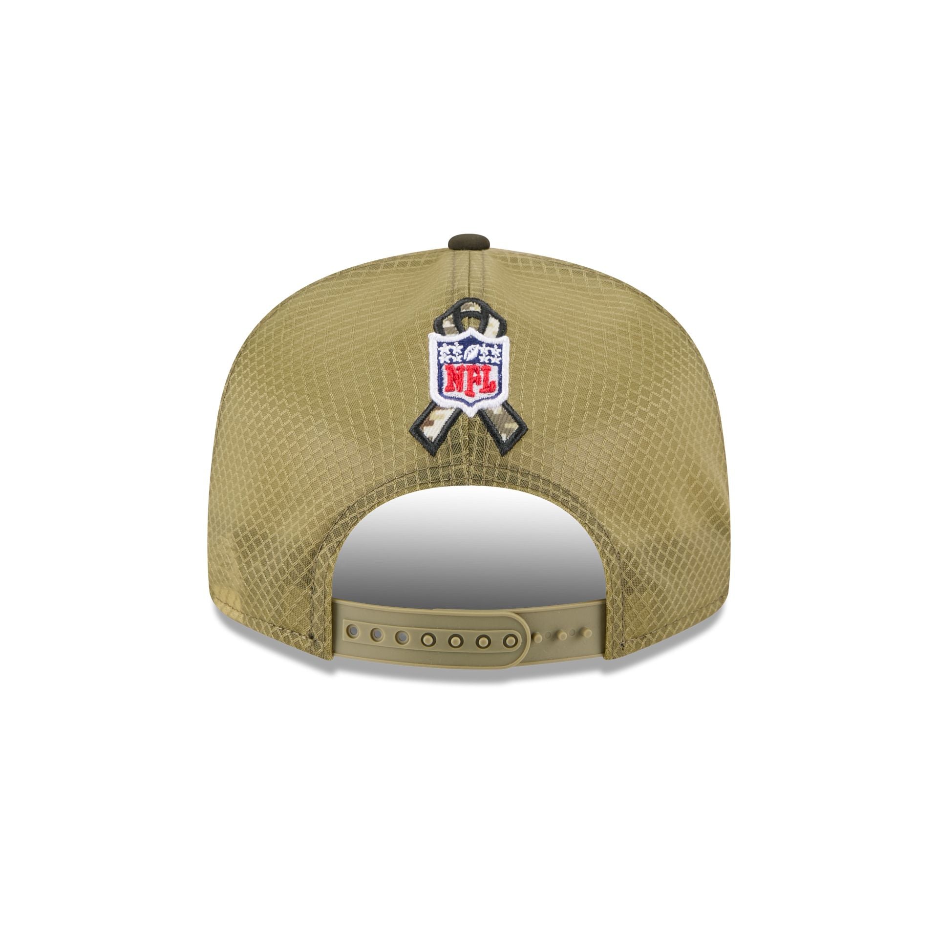 Los Angeles Chargers 2025 Salute to Service Split Panel 9FIFTY Trucker Hat