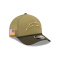 Los Angeles Chargers 2025 Salute to Service 9FORTY M-Crown A-Frame Trucker Hat