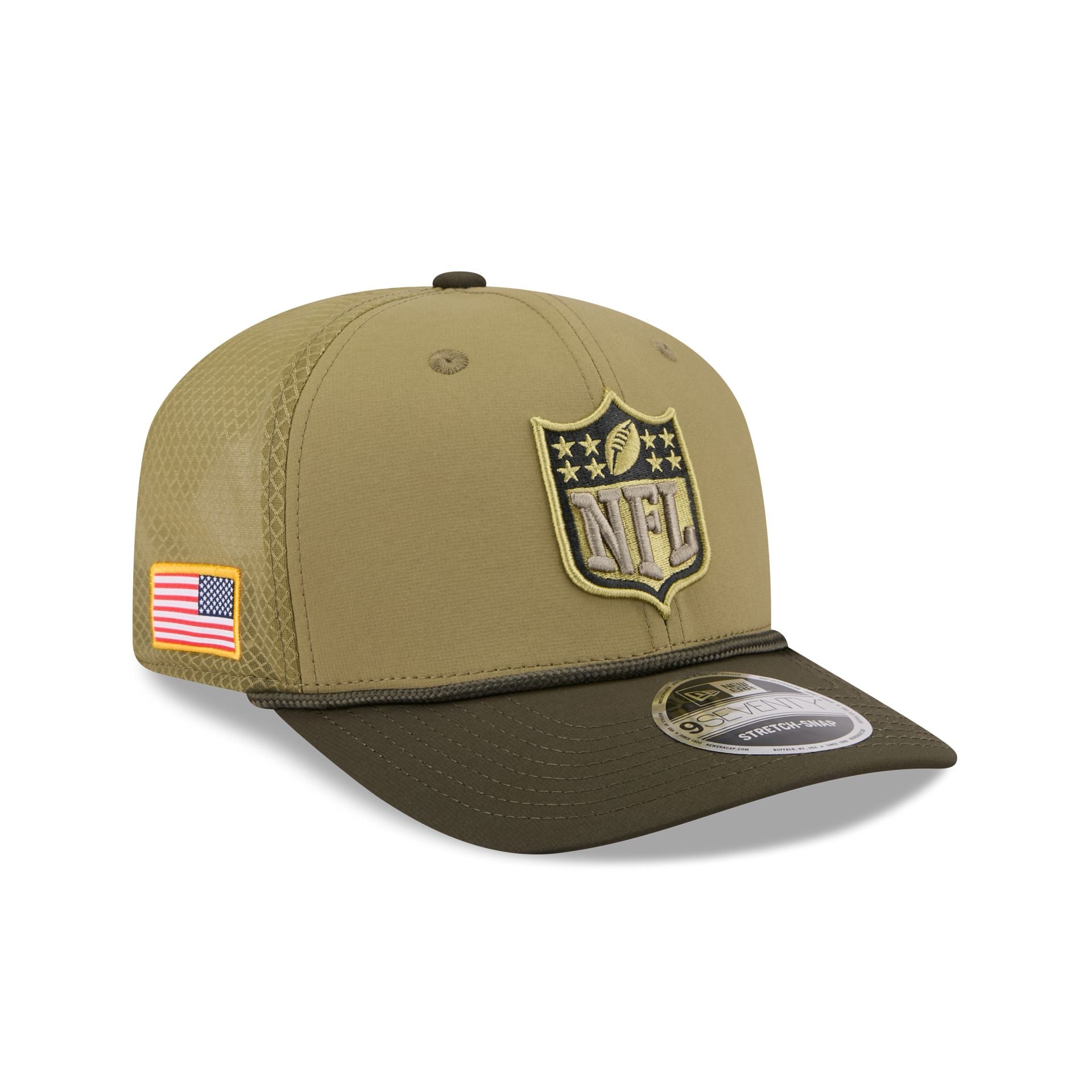 NFL 2025 Salute to Service 9SEVENTY Trucker Hat