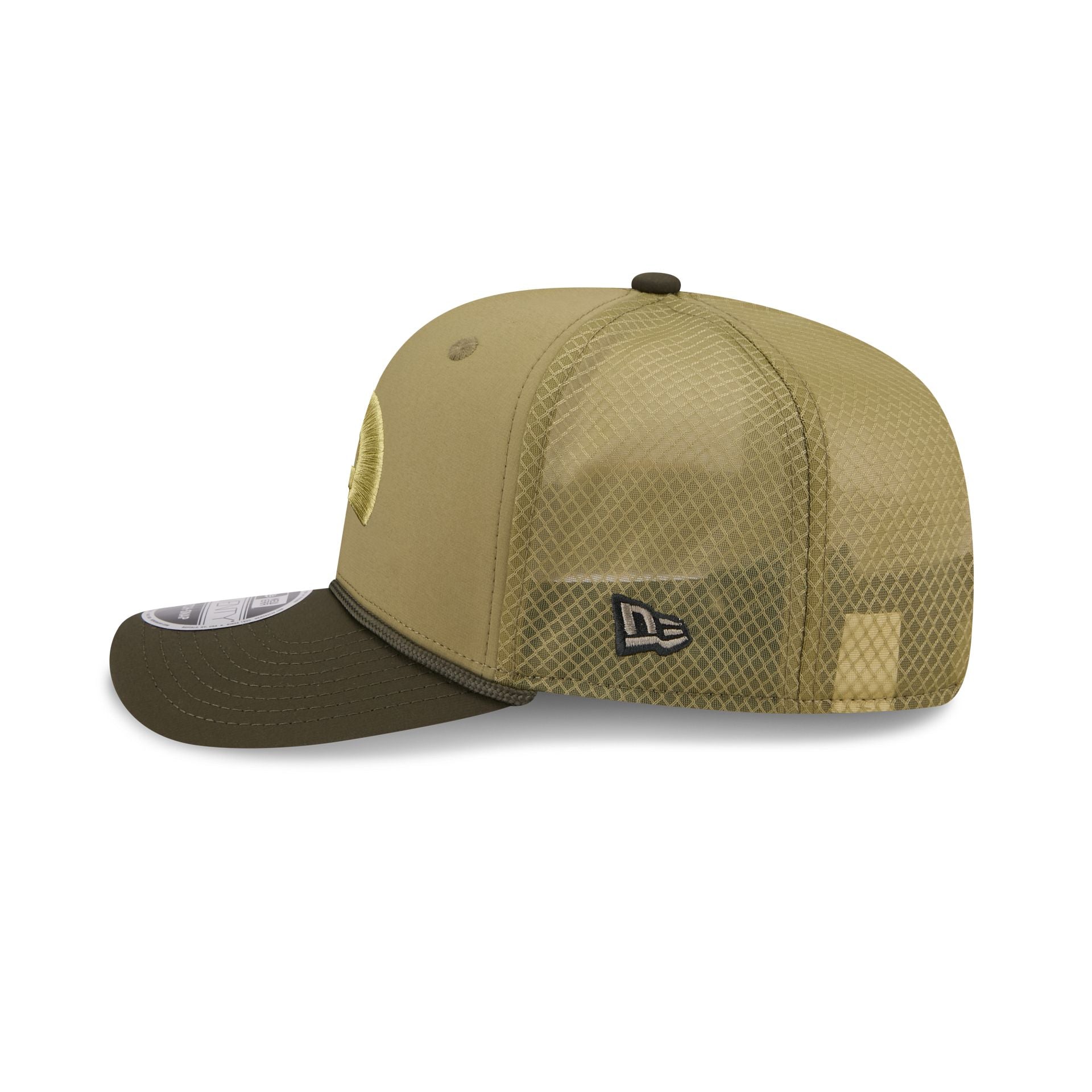 Los Angeles Rams 2025 Salute to Service 9SEVENTY Trucker Hat