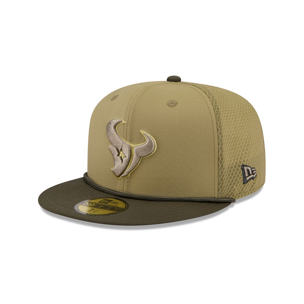Houston Texans 2025 Salute to Service 59FIFTY Fitted Hat