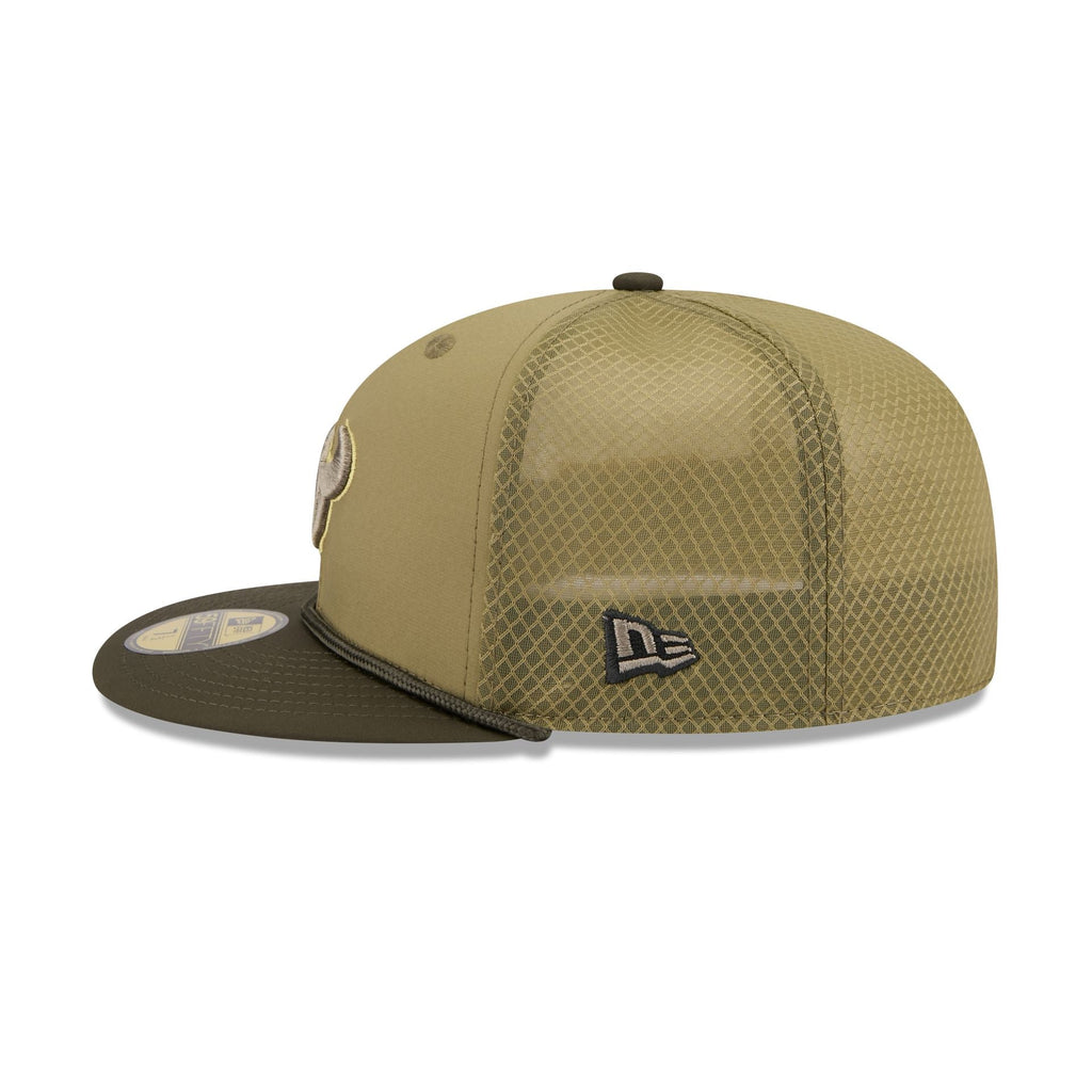 Houston Texans 2025 Salute to Service 59FIFTY Fitted Hat