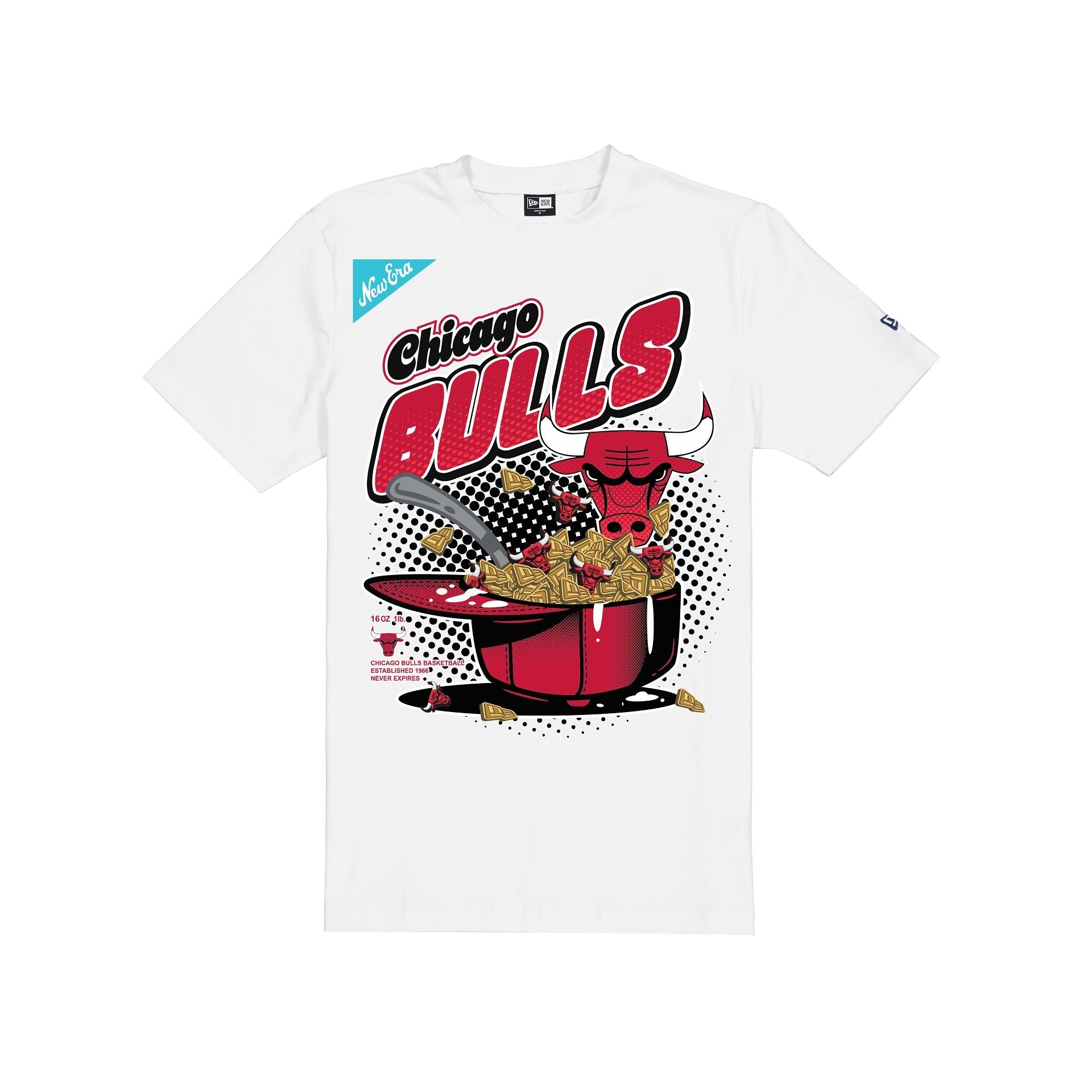 Chicago Bulls Cereal White T-Shirt