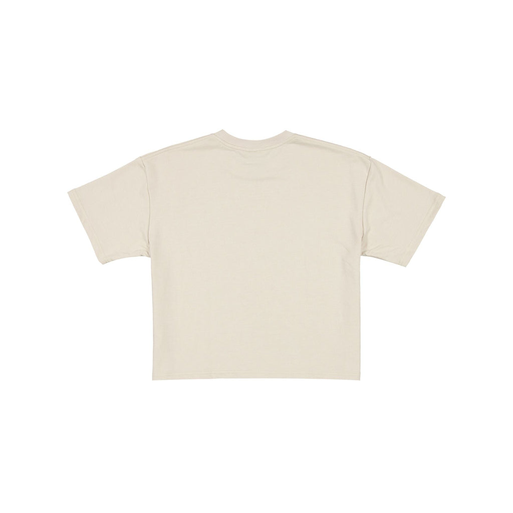 New York Knicks Throwback Prep Stone Women's Cropped T-Shirt