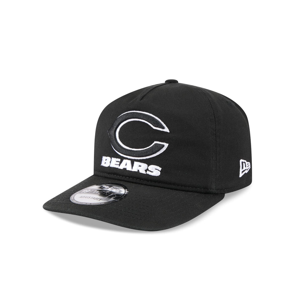 Chicago Bears Black and White 19TWENTY Snapback Hat