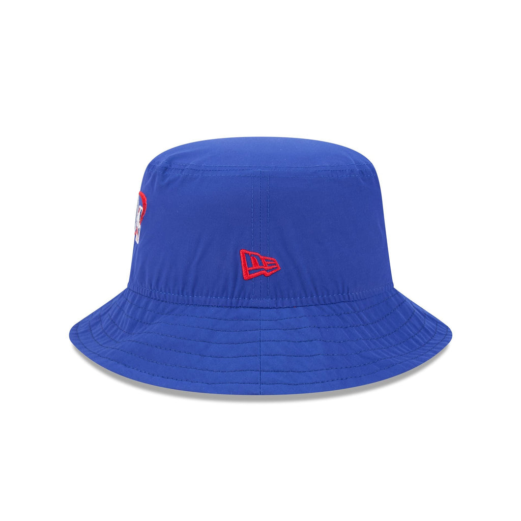 Detroit Pistons Nylon Logo Bucket Hat