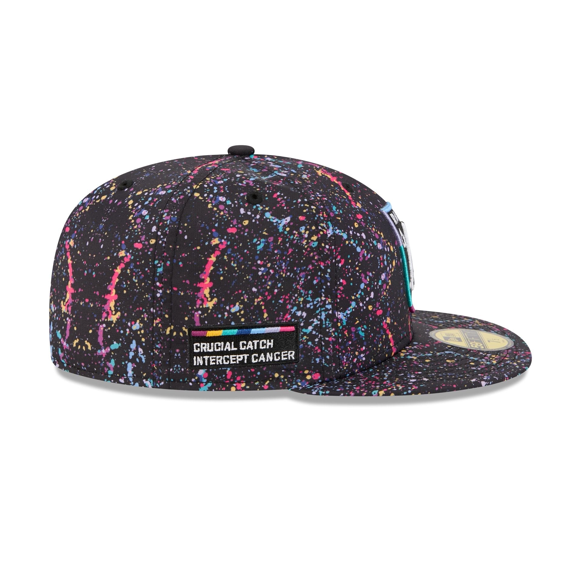 Las Vegas Raiders 2025 Crucial Catch 59FIFTY Fitted Hat