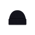 New Era Branded Navy Short Knit Beanie Hat