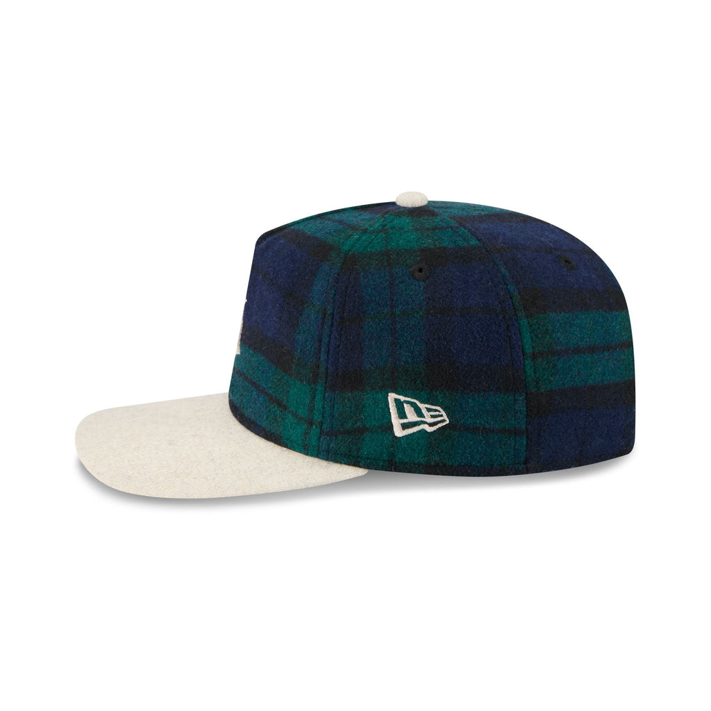 Detroit Tigers Plaid Letterman 19TWENTY Adjustable Hat