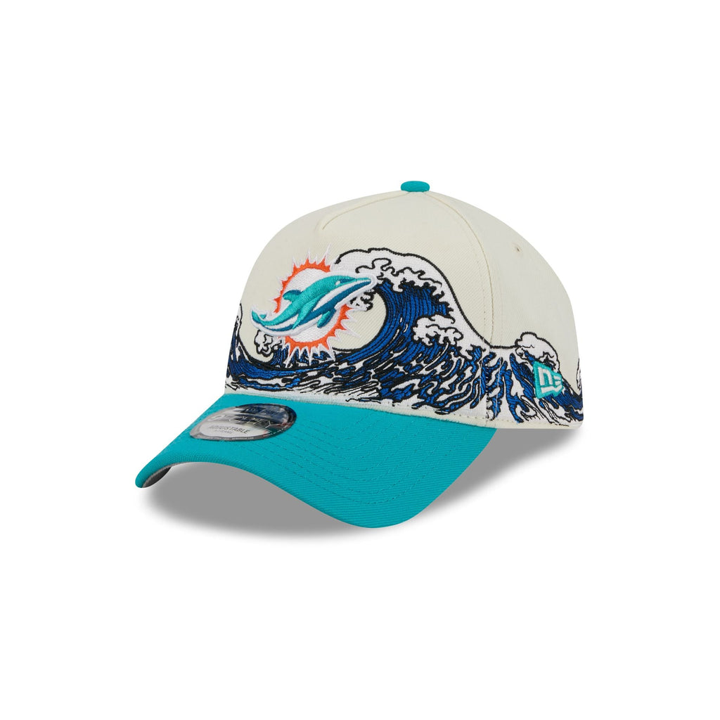 Miami Dolphins Tidal Flow 9FORTY A-Frame Snapback Hat