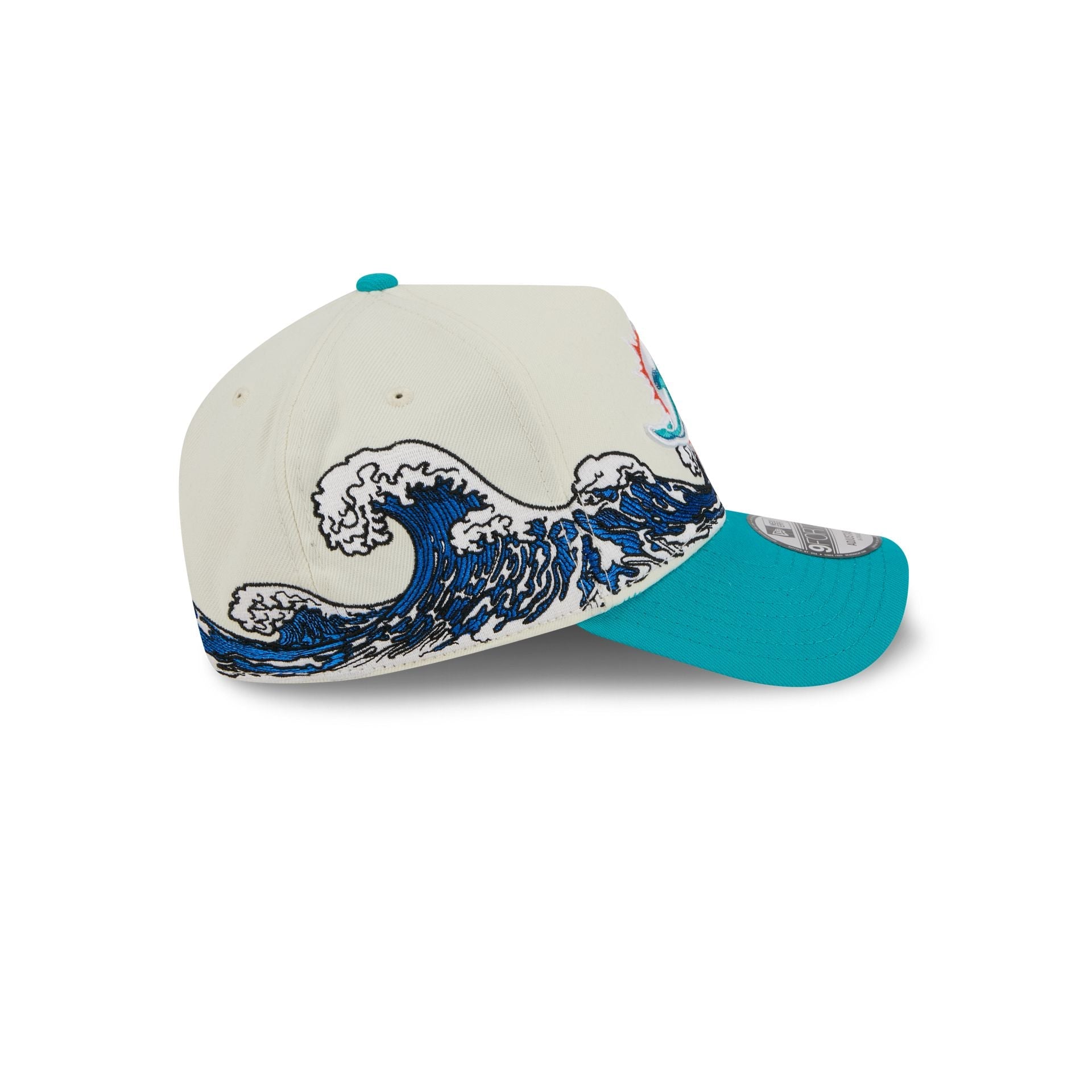Miami Dolphins Tidal Flow 9FORTY A-Frame Snapback Hat