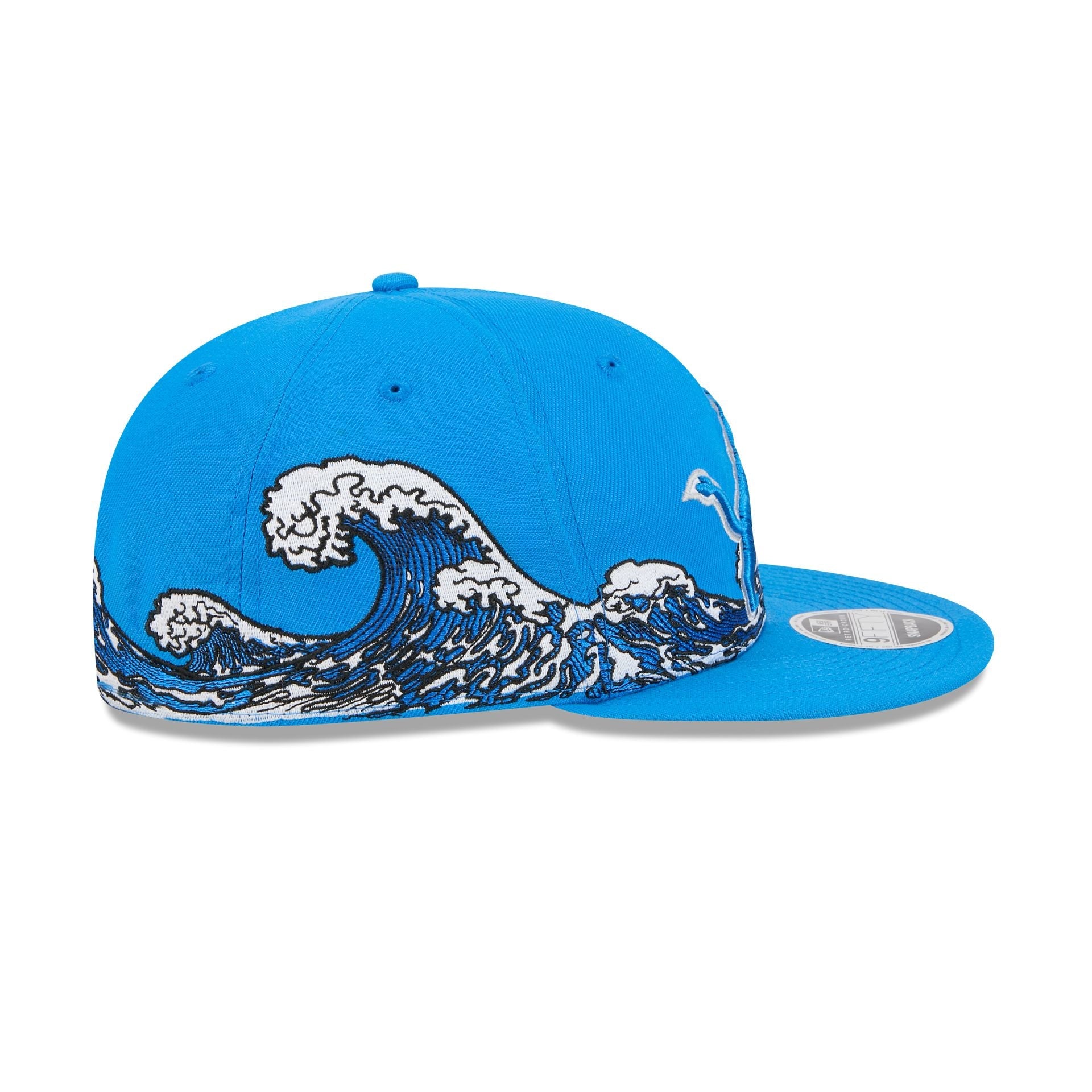 Detroit Lions Tidal Flow Retro Crown 9FIFTY Adjustable Hat