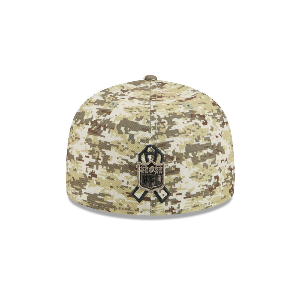 Chicago Bears 2025 Salute to Service Fan Gear 59FIFTY Fitted Hat