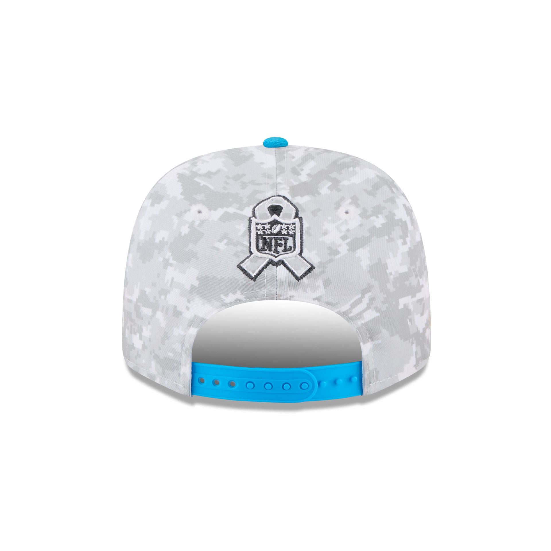 Carolina Panthers 2025 Salute to Service Fan Gear 9SEVENTY Stretch-Snap Hat