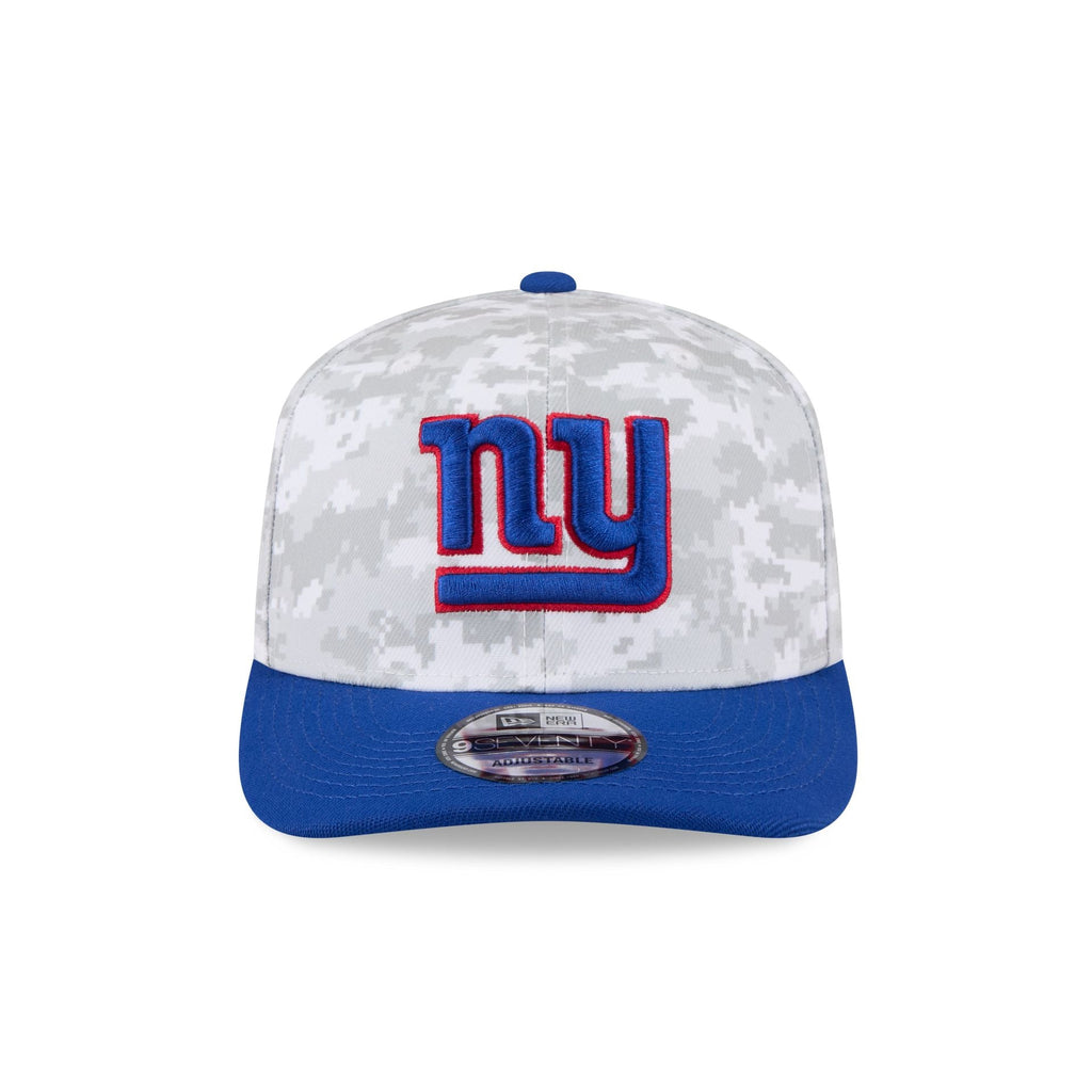 New York Giants 2025 Salute to Service Fan Gear 9SEVENTY Stretch-Snap Hat
