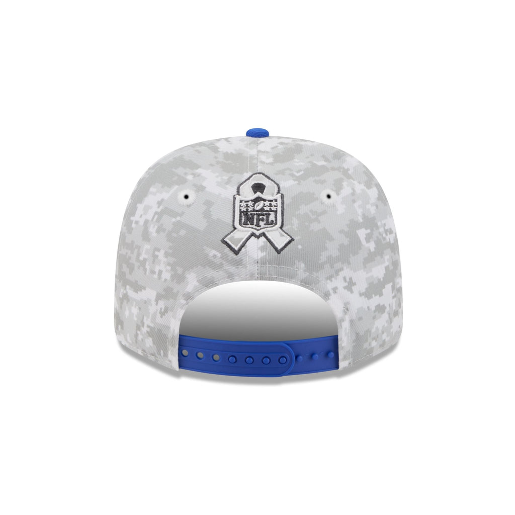 Los Angeles Rams 2025 Salute to Service Fan Gear 9SEVENTY Stretch-Snap Hat