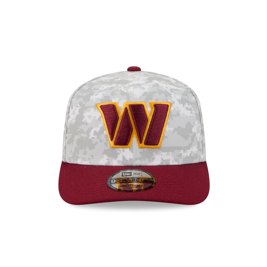 Washington Commanders 2025 Salute to Service Fan Gear 9SEVENTY Stretch-Snap Hat