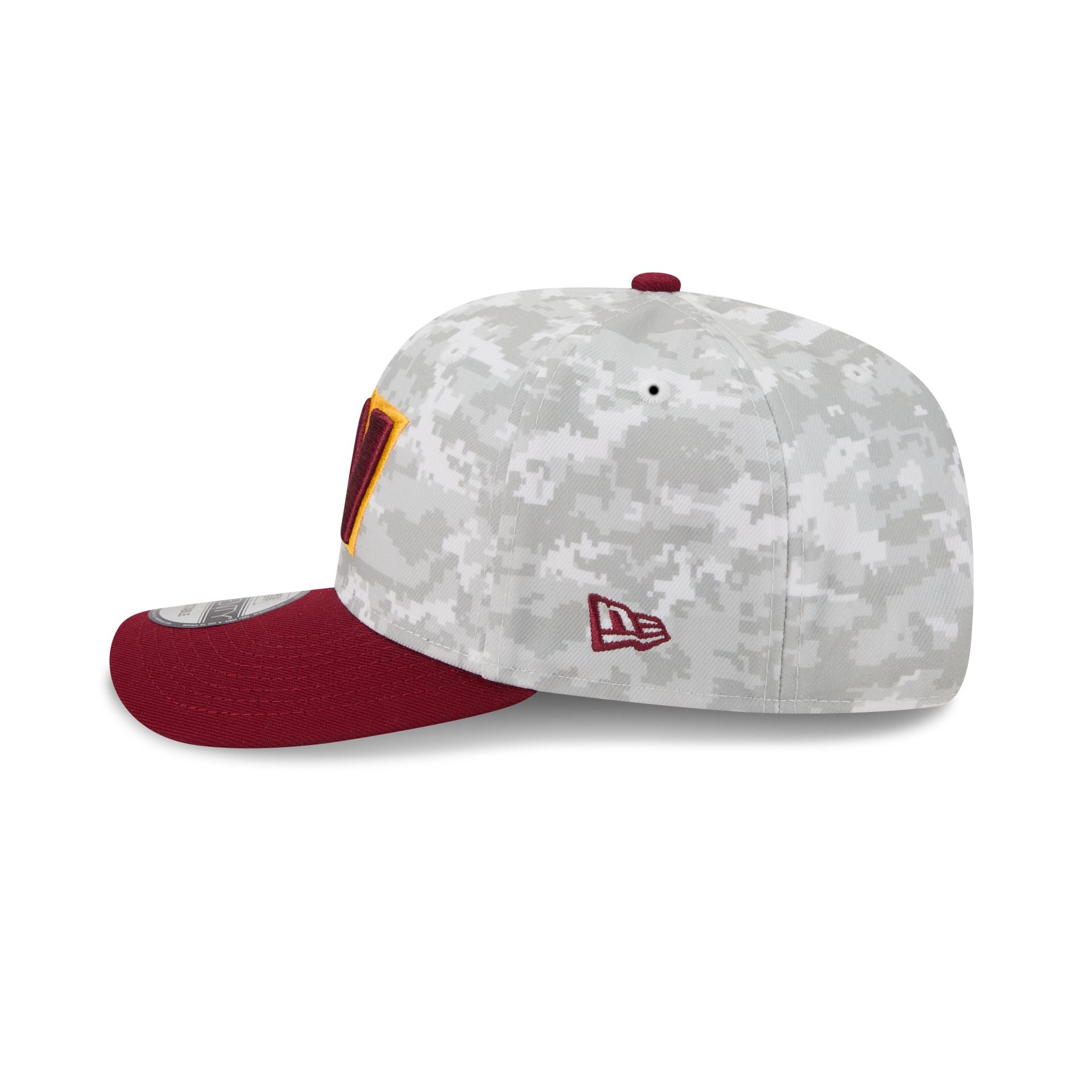 Washington Commanders 2025 Salute to Service Fan Gear 9SEVENTY Stretch-Snap Hat