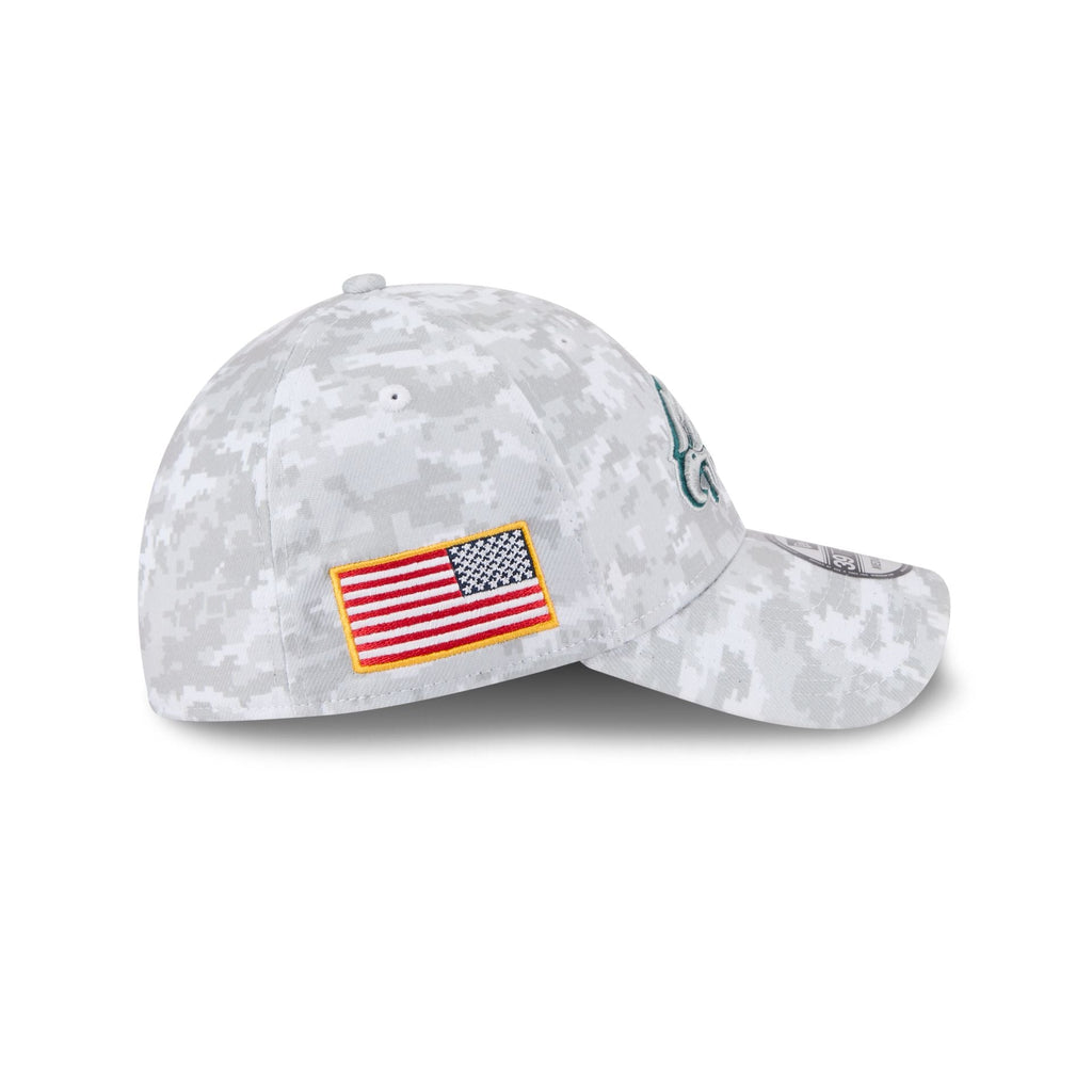 Philadelphia Eagles 2025 Salute to Service Fan Gear 39THIRTY Stretch Fit Hat