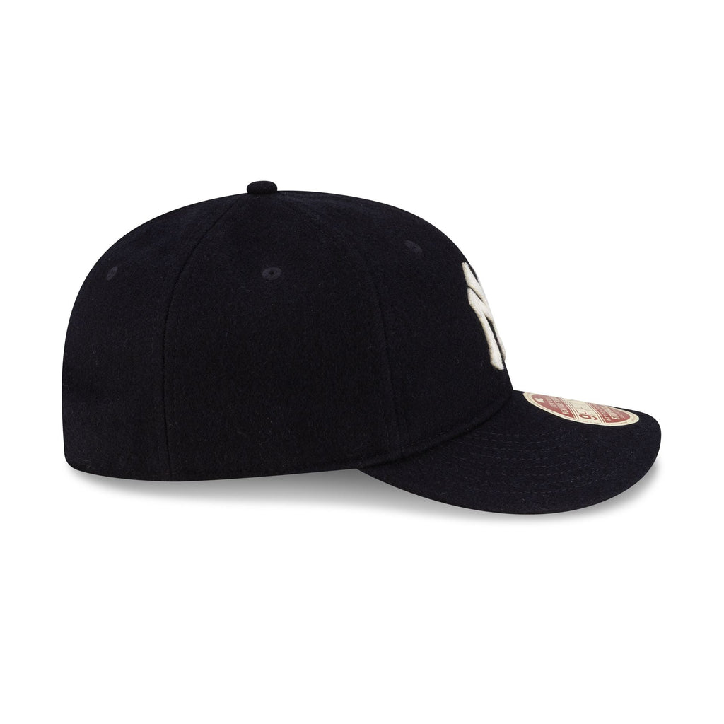New York Yankees Melton Wool Heritage Series Retro Crown 9FIFTY Strapback Hat