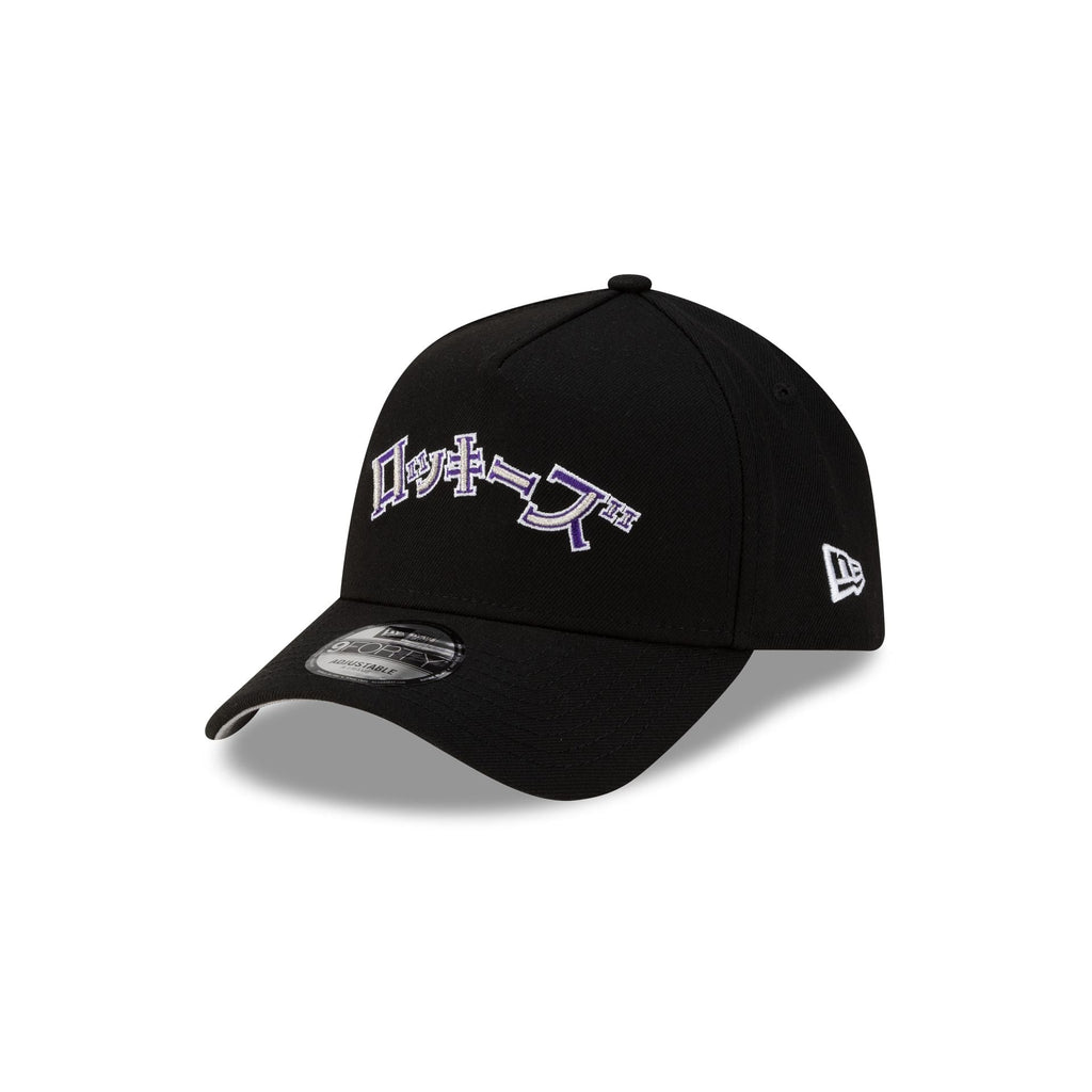 Hyperfly Katakana x Colorado Rockies 9FORTY A-Frame Snapback Hat