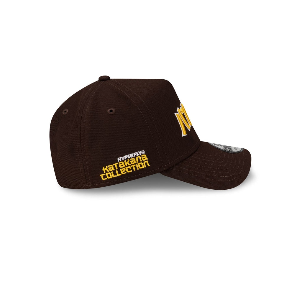 Hyperfly Katakana x San Diego Padres 9FORTY A-Frame Snapback Hat