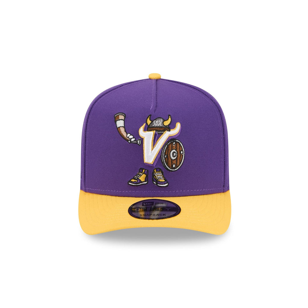 Minnesota Vikings Cartoon 9FIFTY A-Frame Snapback Hat