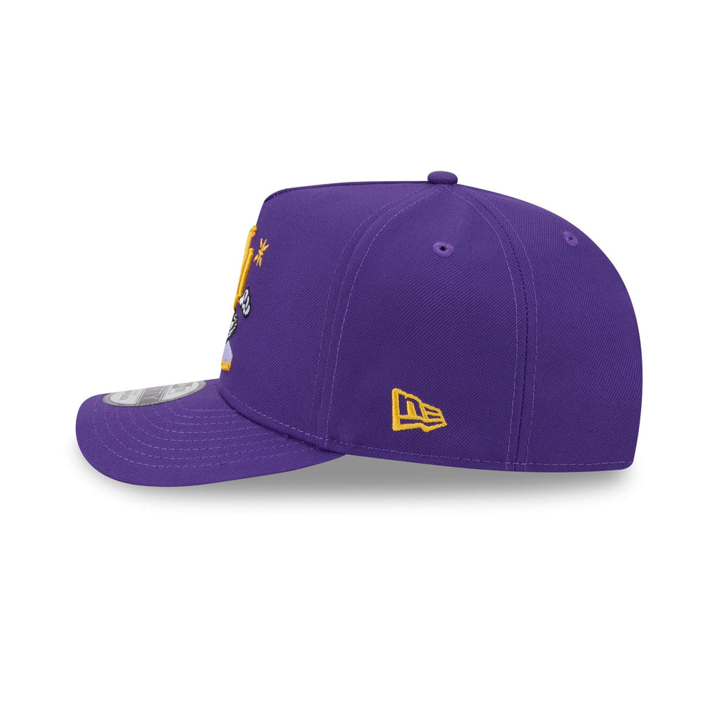 Los Angeles Lakers Cartoon 9FIFTY A-Frame Snapback Hat