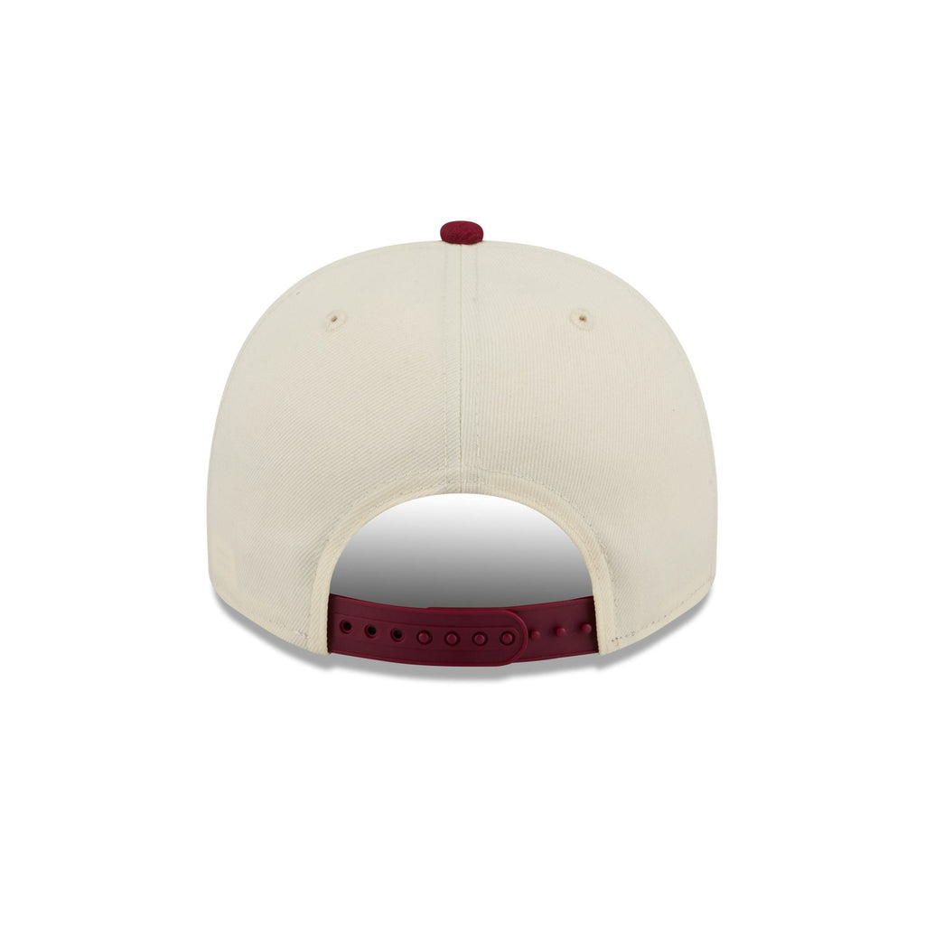 Colorado Avalanche Three Hit Chrome White 9FIFTY A-Frame Snapback Hat