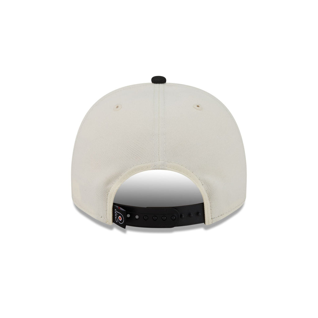 Philadelphia Flyers Chrome White Classic 9FIFTY A-Frame Snapback Hat
