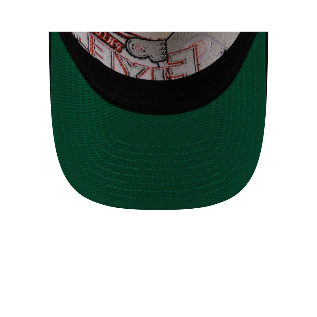 Philadelphia Flyers Chrome White Classic 9FIFTY A-Frame Snapback Hat