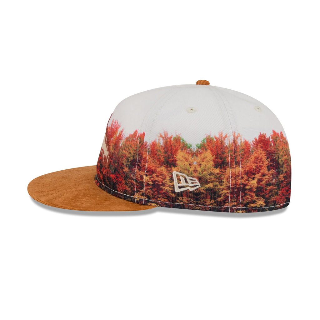 Denver Broncos Fall Forest Retro Crown 9FIFTY Adjustable Hat
