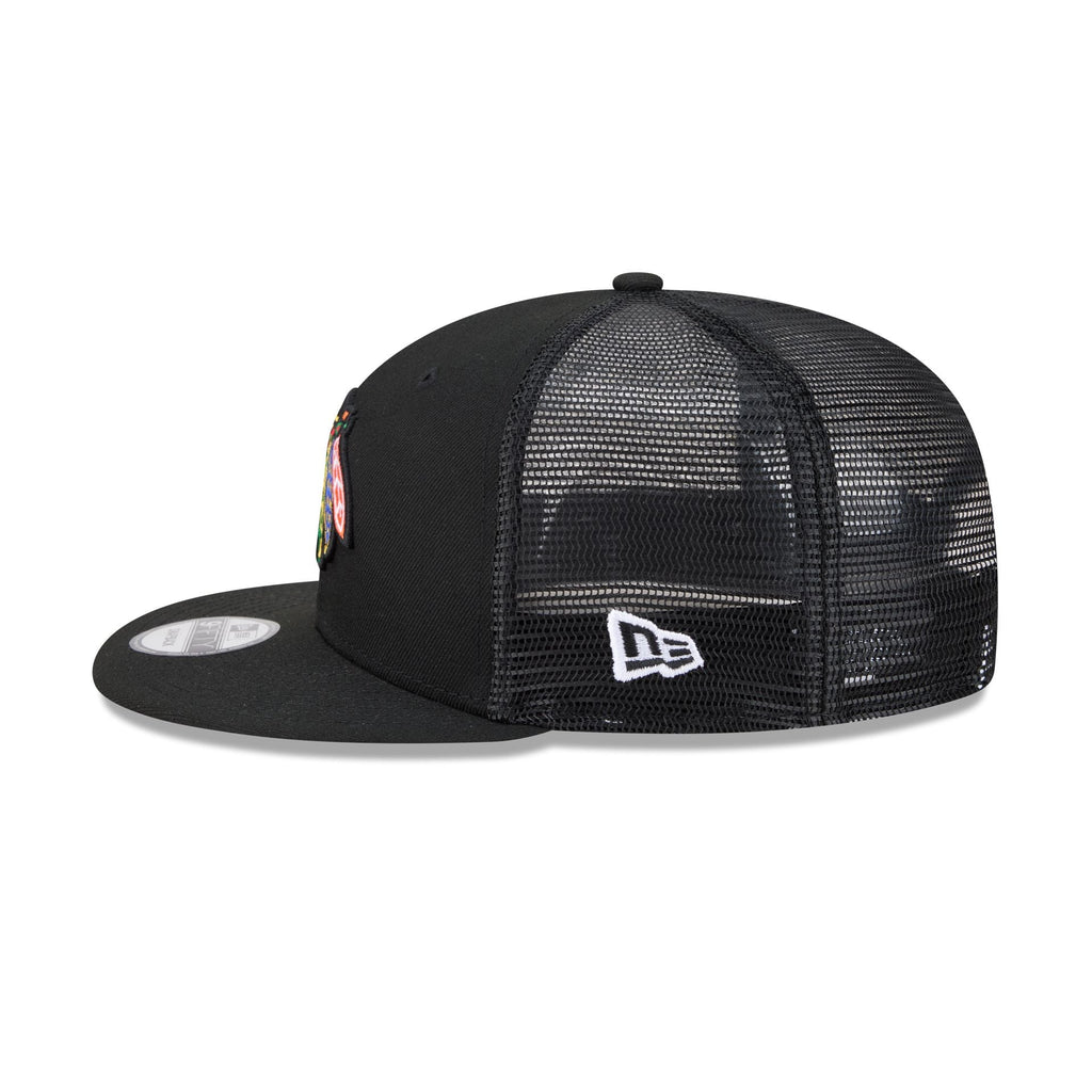 Chicago Blackhawks Team Tag 9FIFTY Trucker Hat